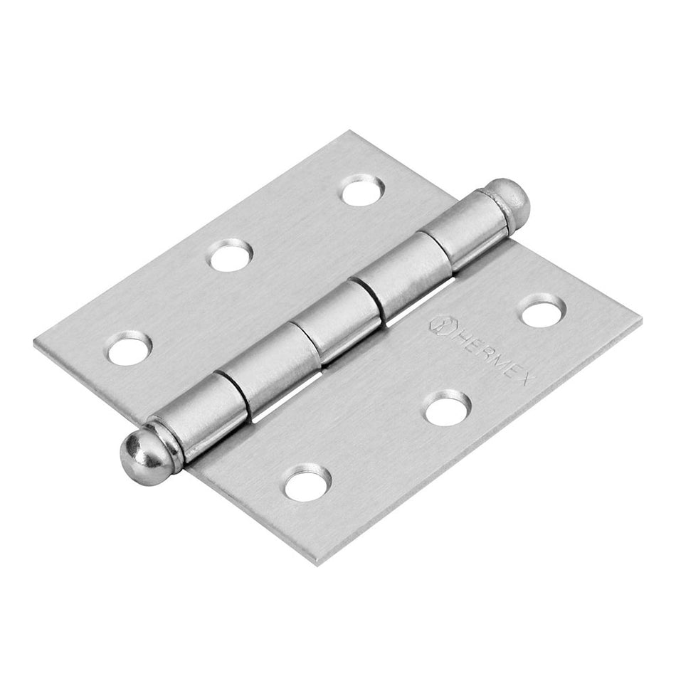 Bisagra cuadrada 2-1/2', cromo mate, cab