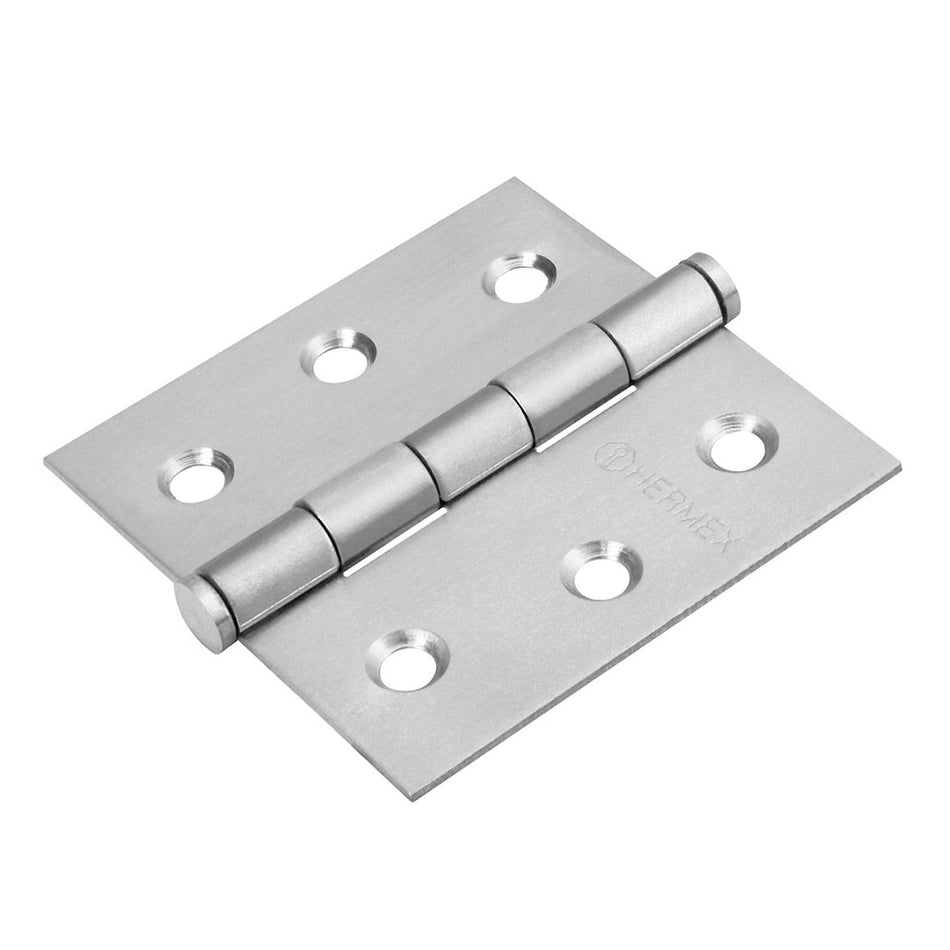 Bisagra cuadrada 2-1/2' acero inox, cabe