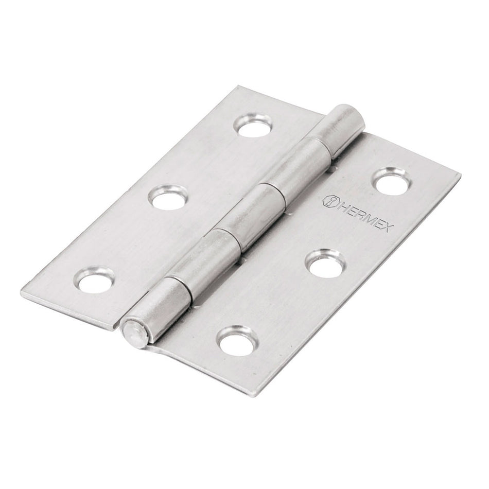 Bisagra rectangular 3' acero inoxidable,