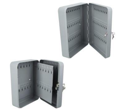 Caja con 60 ganchos para llaves, Hermex