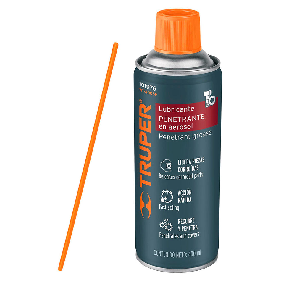 Lubricante penetrante en aerosol 400 ml,