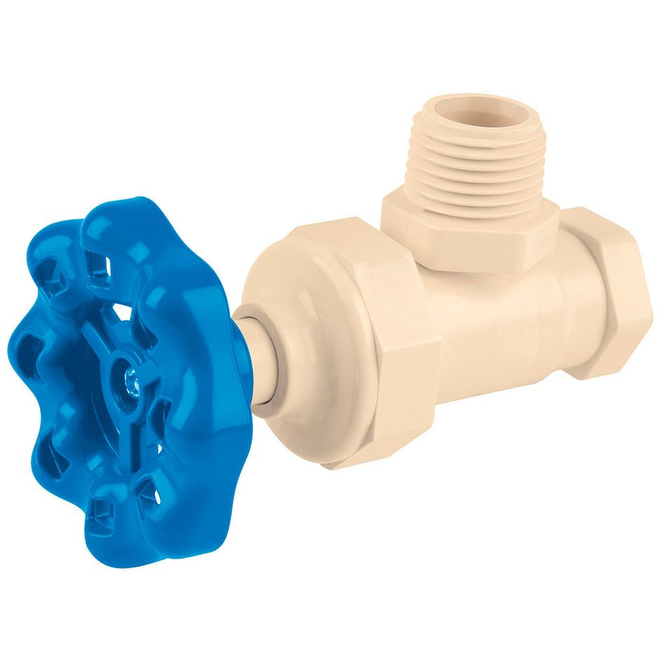 Llave angular de CPVC 1/2' maneral volan