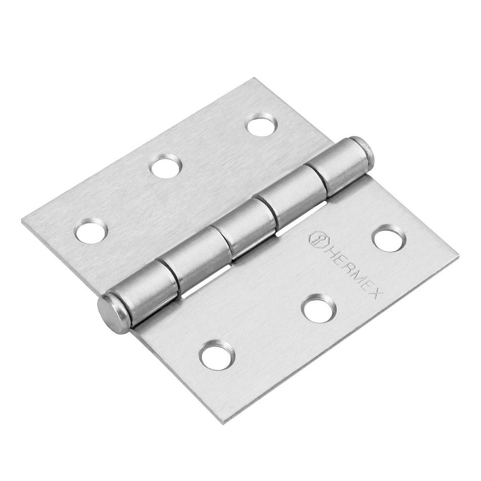 Bisagra cuadrada 2-1/2', cromo mate, cab