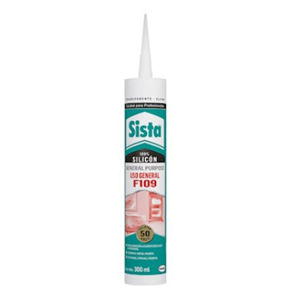 SISTA F109 USO GENERAL 300ml BLANCO