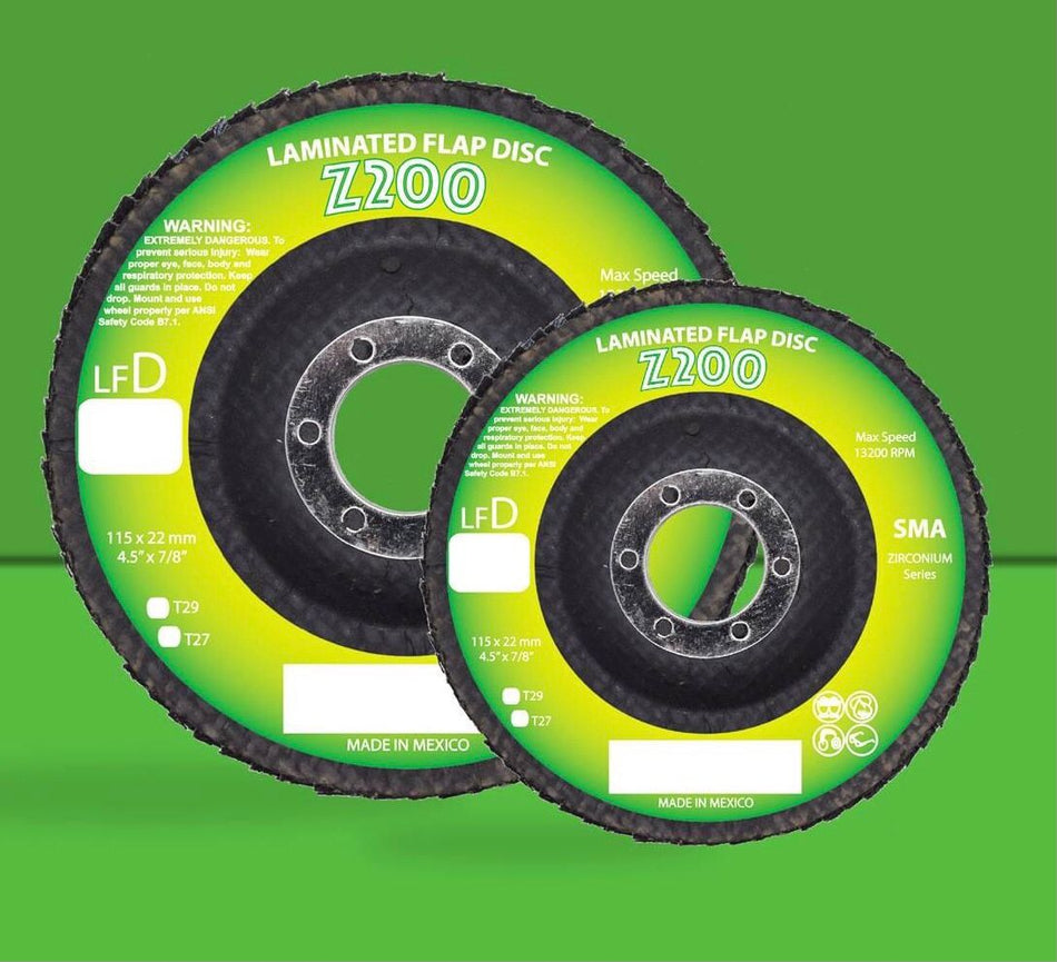 DISCO LAMINADO Z200 4-1/2" X 7/8" G-80