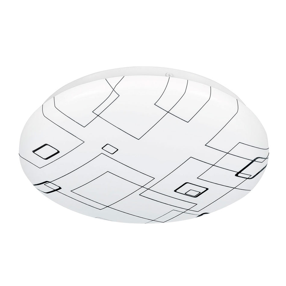 Luminario LED 8 W plafón decorativo cuad