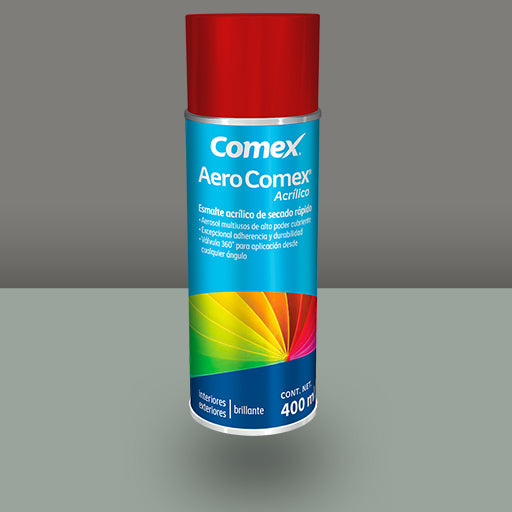 PINTURA AEROSOL COMEX 400ml ROJO