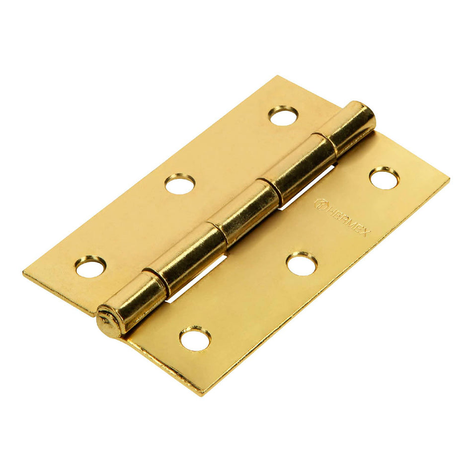 Bisagra rectangular 3-1/2' acero latonad