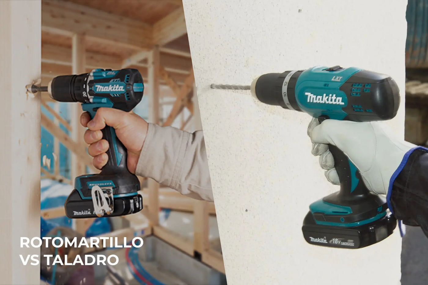 Taladro vs Rotomartillo ¿Cual debería usar?