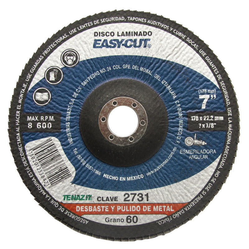 Disco laminado, especificación TZS - 40,