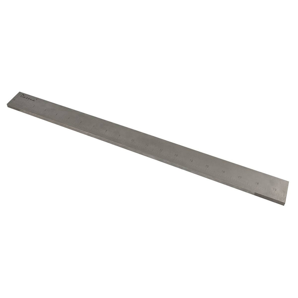 REGLA DE ACERO RÍGIDA 2000x42x12.5MM GRA