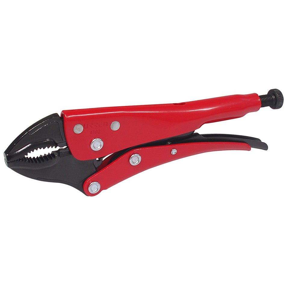 Pinza de presión de 7-31/64" quijada curva Urrea 4072
