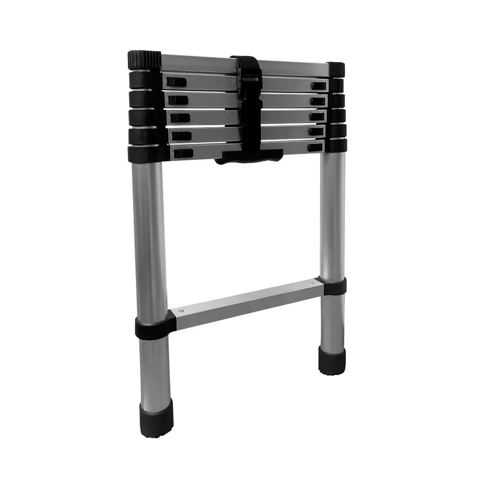 Escalera telescopica de aluminio con 7 peldaños Surtek ETE7