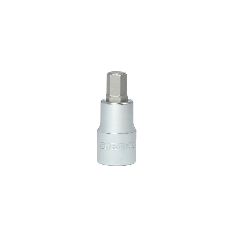Dado con punta hexagonal cuadro de 1/2", en pulgadas, 9/16" Surtek F58H18