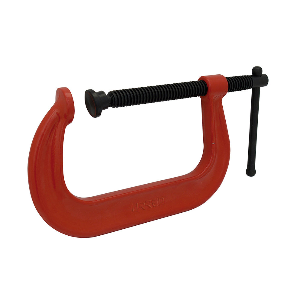 Prensa tipo "C" de 2" forjada, garganta profunda Urrea 402