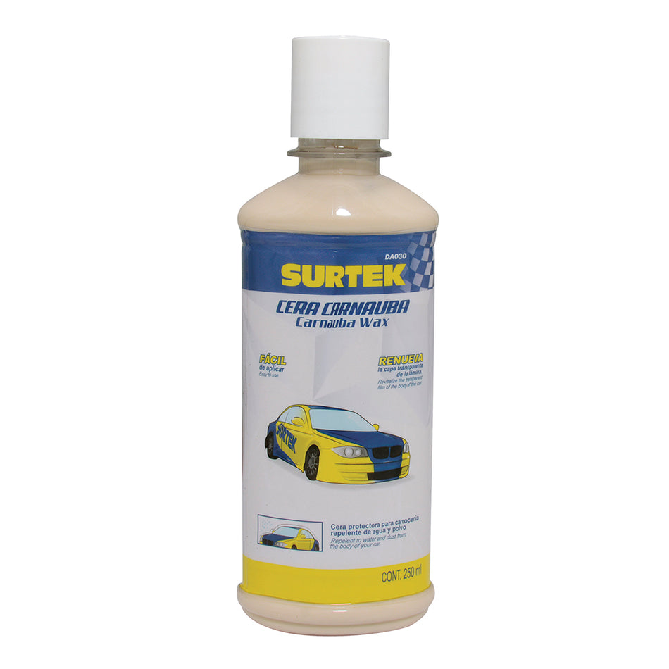 Cera carnaúba 250 ml Surtek DA030