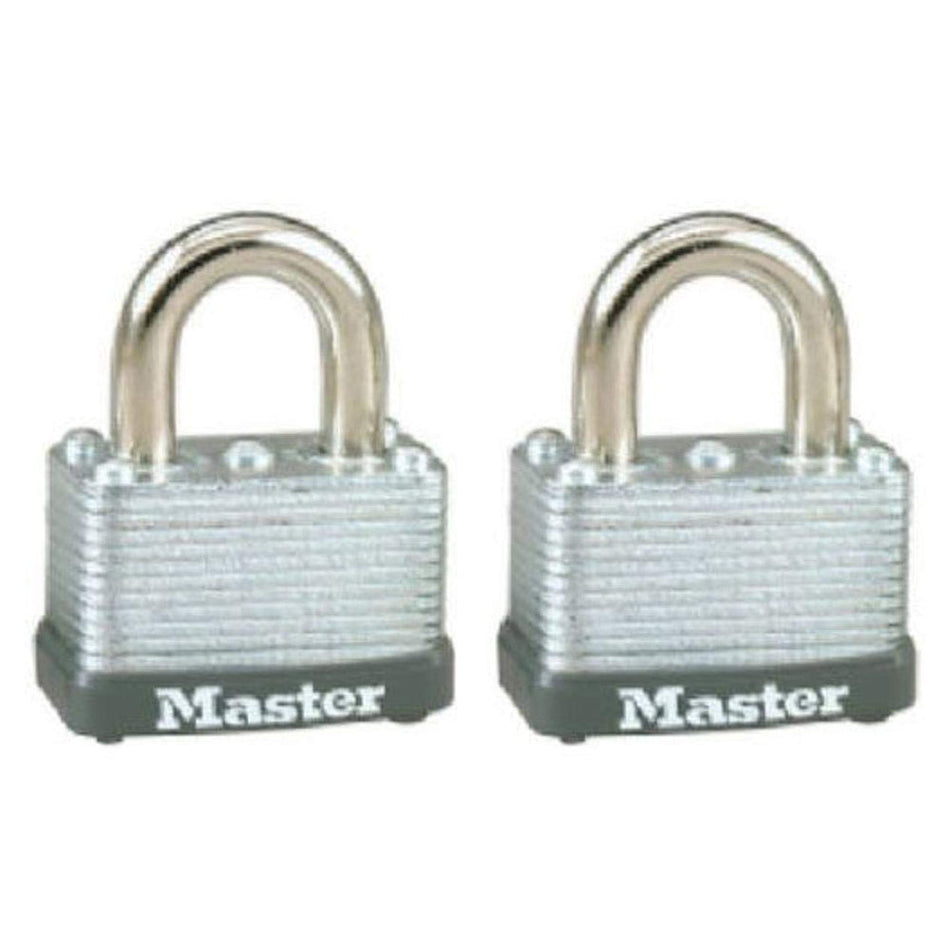 PAQUETE 2 CANDADOS LAMINADOS 40MM