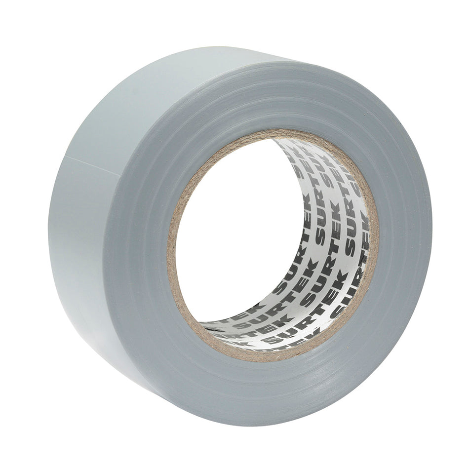 Cinta gris de PVC para ducto 48 mm x 45.7 m Surtek 138046