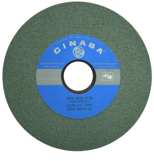 PIEDRA TIPO 1  VERDE GC-80 6X3/4 X 1 1/4