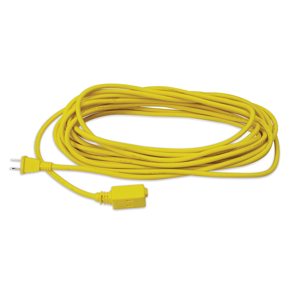 Extensión eléctrica uso rudo polarizada color amarillo, 8 m Surtek 136043
