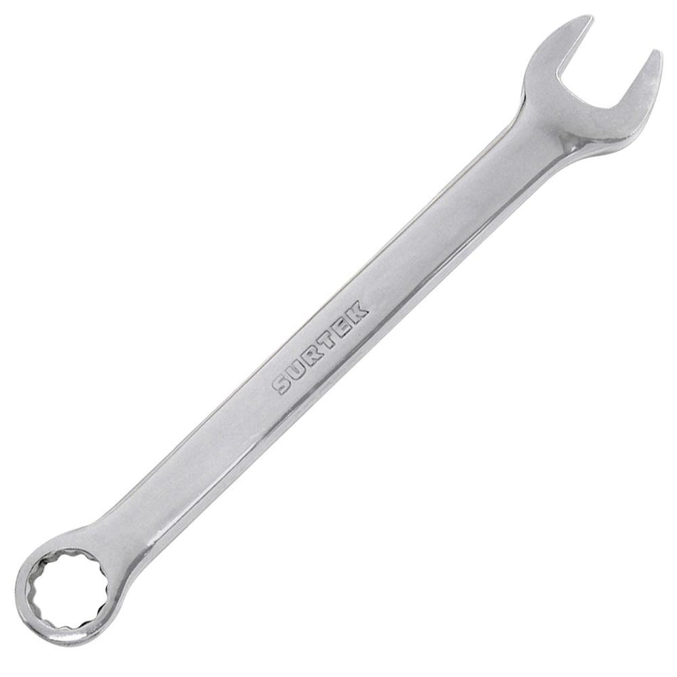 Llave combinada pulido espejo en pulgadas, 6 puntas, 1/4" Surtek 100158