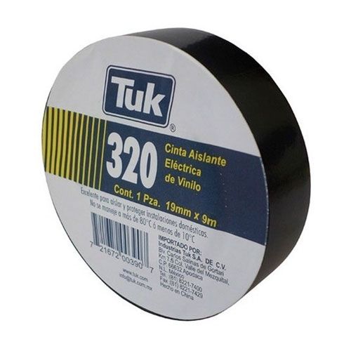 CINTA AISLANTE ELECTRICA 19mm X 18mts #3 TUK 345008