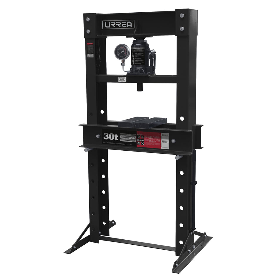 Prensa hidráulica con gato de botella, 30 ton Urrea 24703