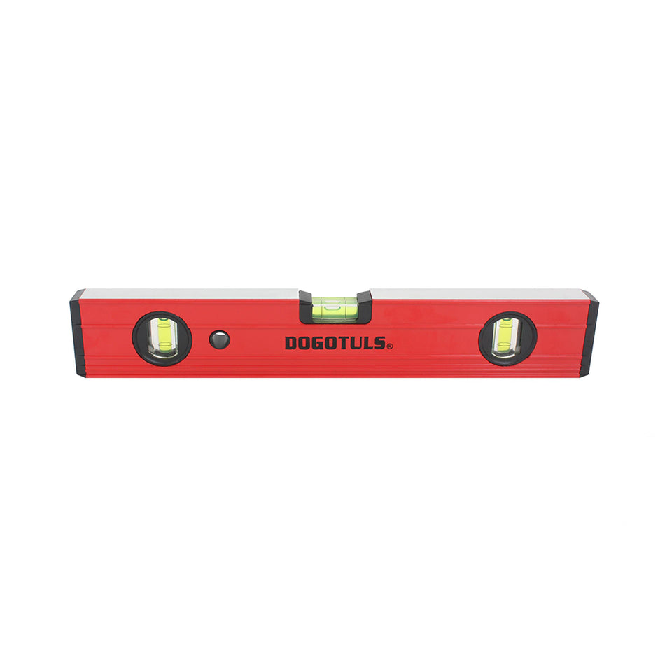 NIVEL DE ALUMINIO ROJO 24" 3 GOTAS DOGOTULS SH4002