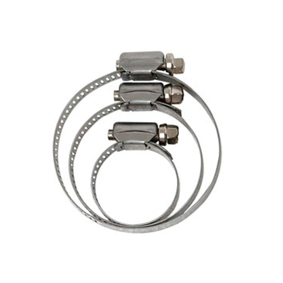 NUM.48 ABRAZADERA DE ACERO INOX., RUGO