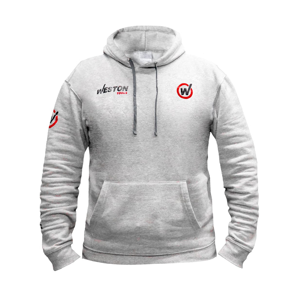 SUDADERA HOODIE COLOR GRIS JASPE TALLA X