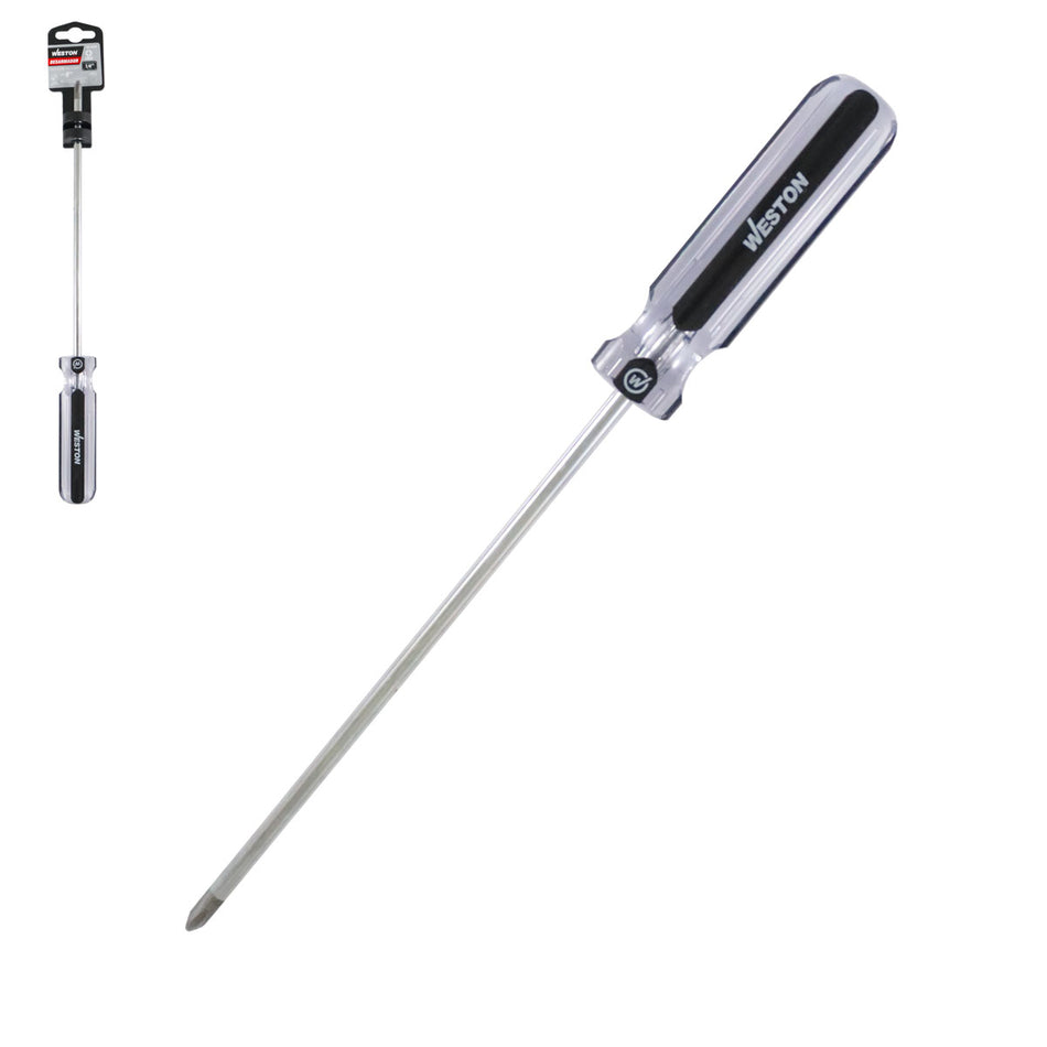 DESARMADOR PHILLIPS 1/4 X 8" MANGO PVC A