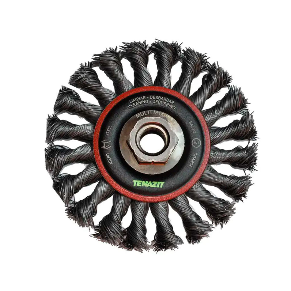 Cepillo circular trenzado de 115 x 0.50