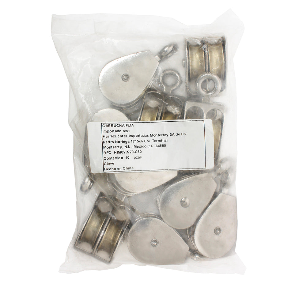 GARRUCHA GIRATORIA 1" 25mm SENCILLA ZINC DOGOTULS JG5060