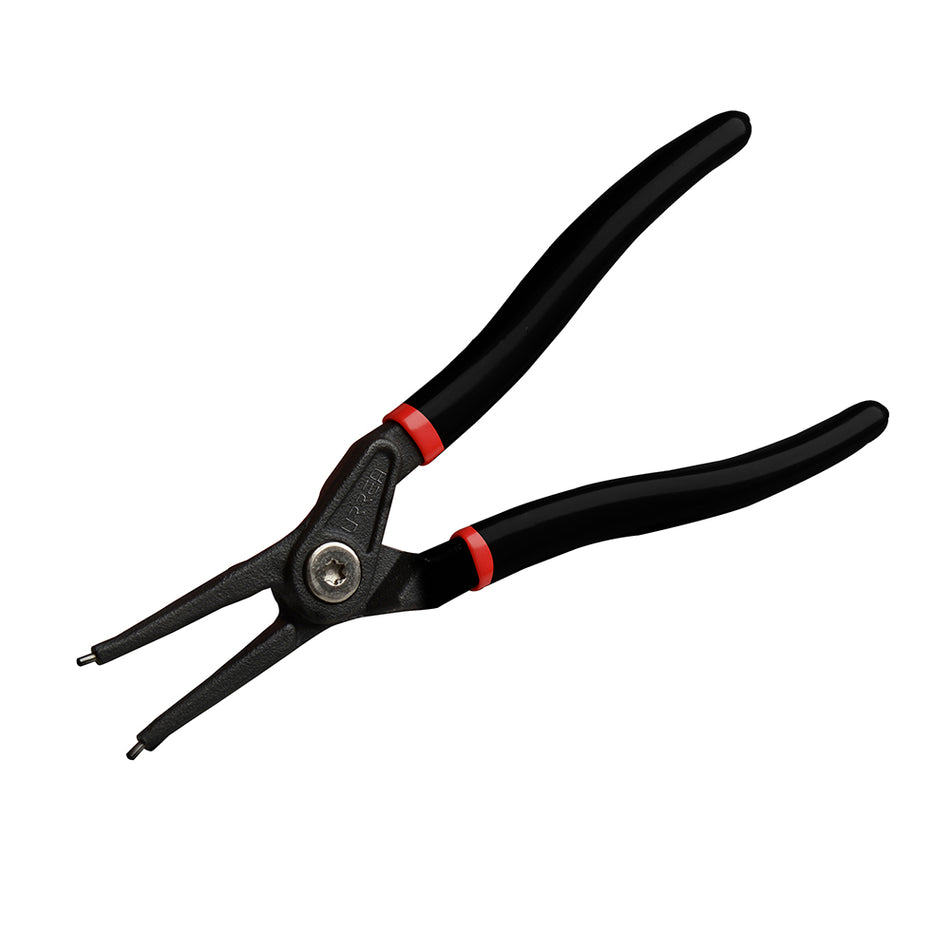 Pinza para anillos de retención con mango de vinil forjadas tipo interno ángulo de 0° Urrea 366G