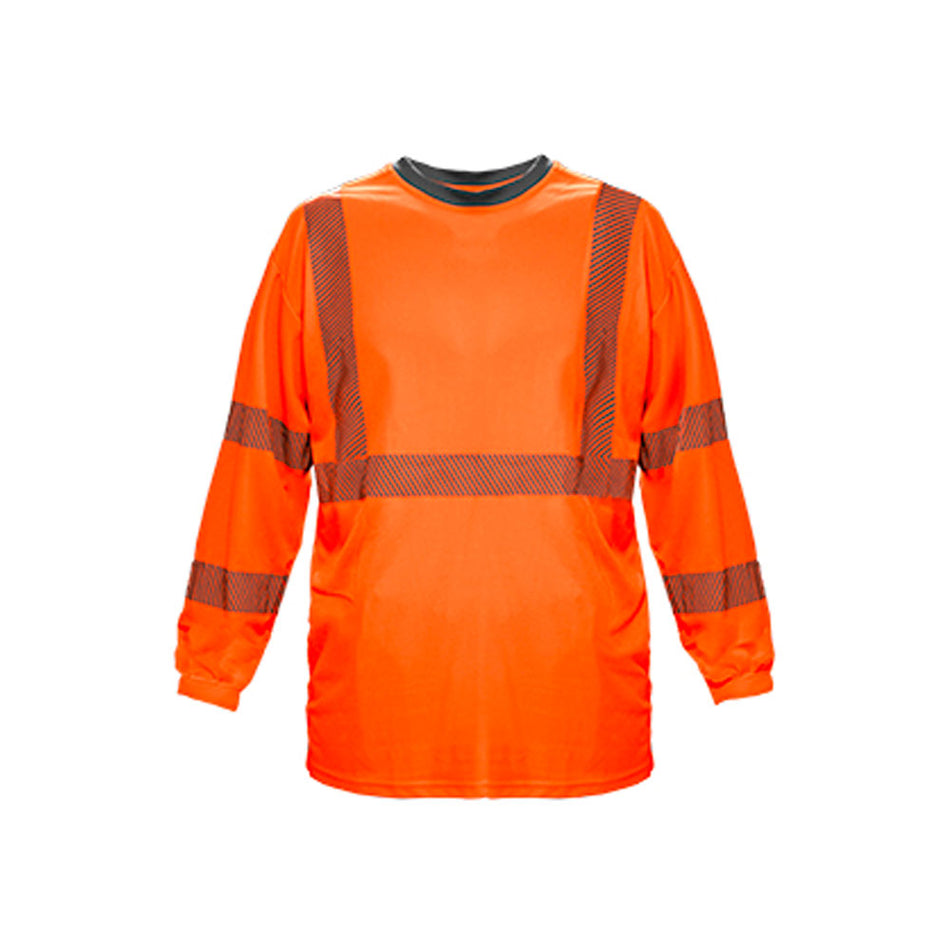 PLAYERA NARANJA REFLEJANTE LARGA CH, DOG DOGOTULS QB1011