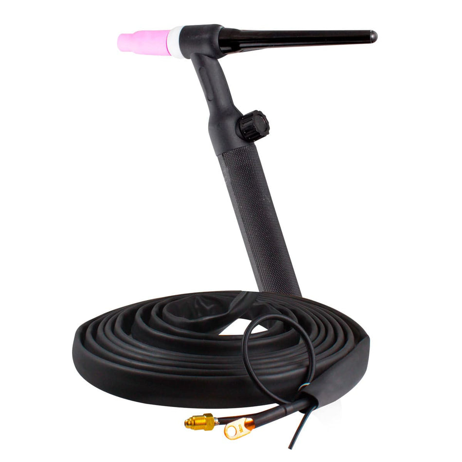ANTORCHA TIG S26 C/VALVULA 25FT; FLEXIBL