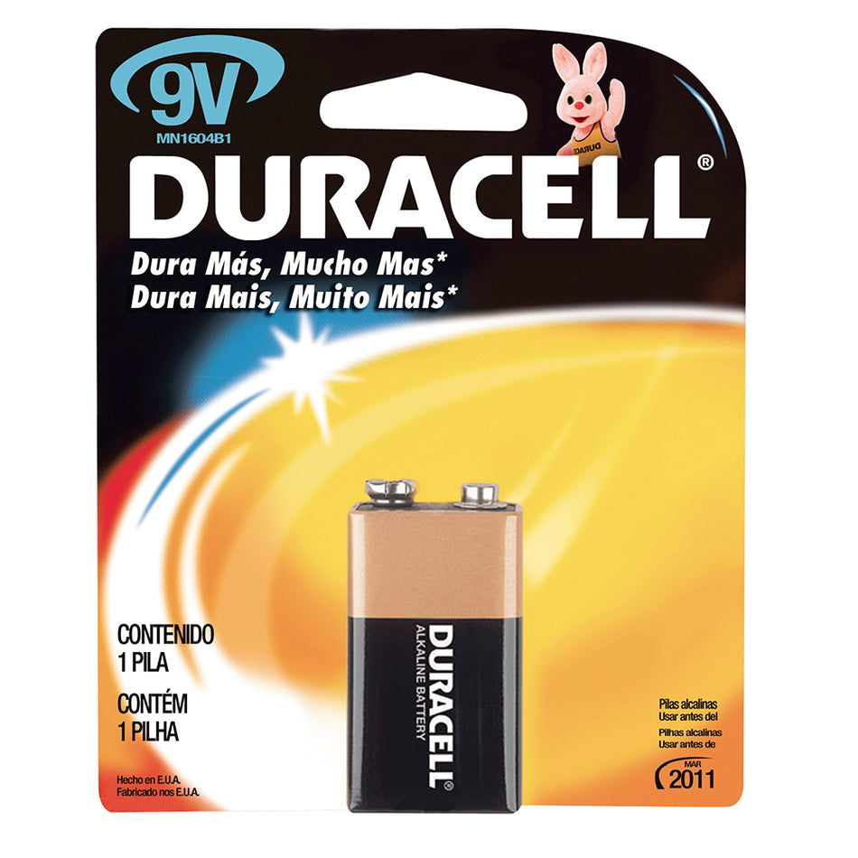 Pila alcalina Duracell® "9V" Surtek MN1604
