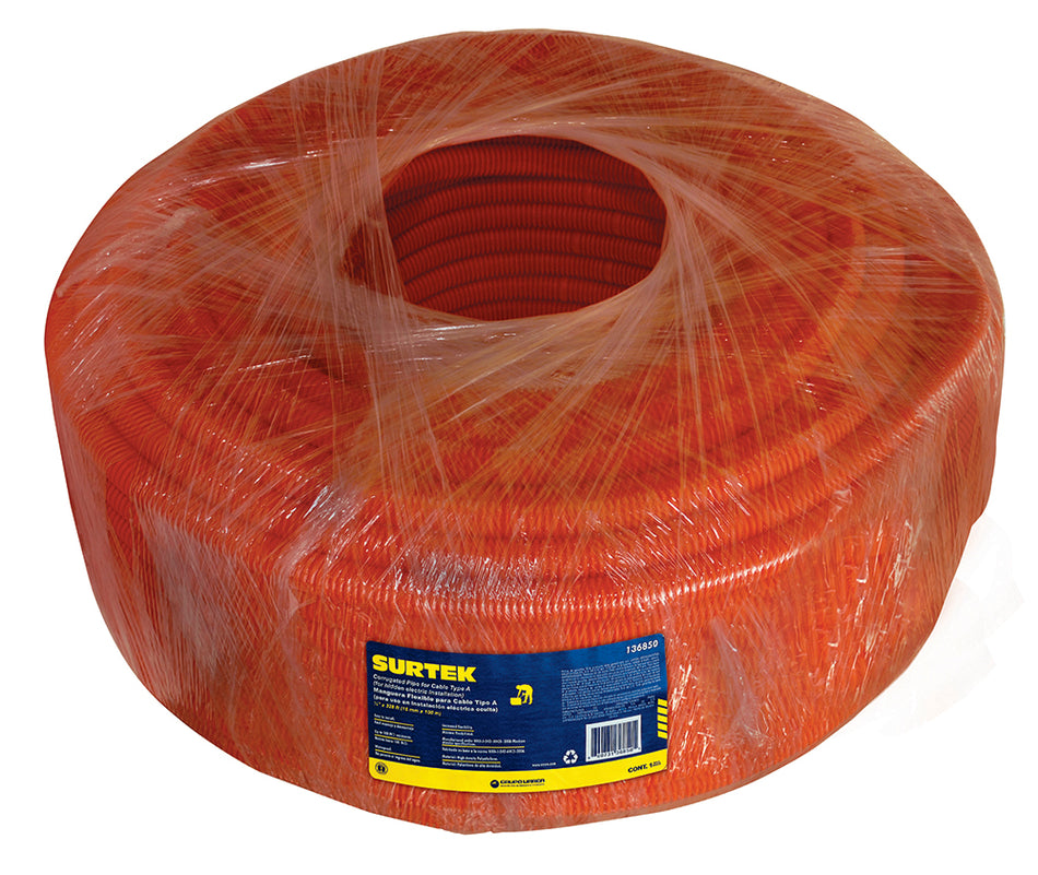 Manguera flexible para cable, reforzada 3/4" 50 m Surtek 136851