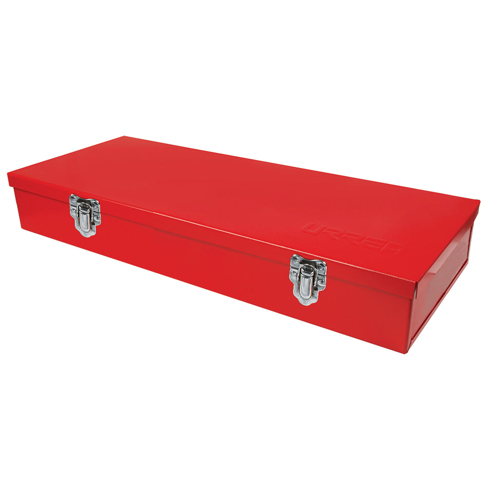 Caja metálica usos múltiples color rojo 14" x 6" x 2" Urrea 5396