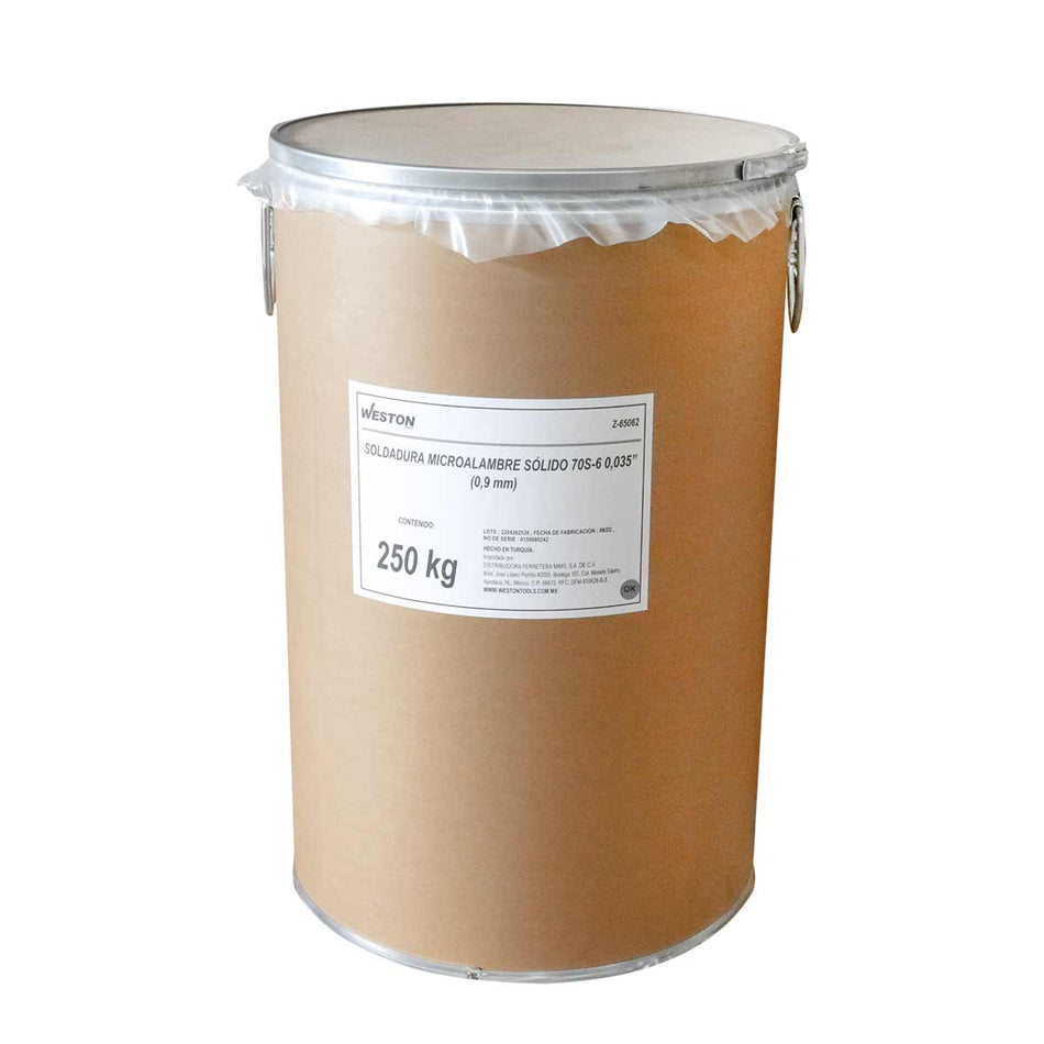 SOLDADURA MICROALAMBRE SÓLIDO 70S-6 .035