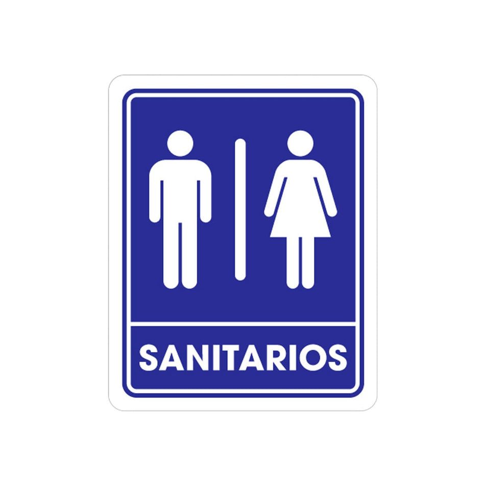 SEÑALAMIENTO SANITARIOS 25 X 35CM, WESTO