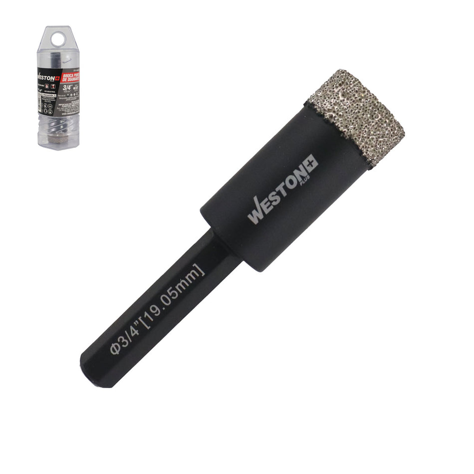BROCA WP DIAMANTE 3/4", WESTON