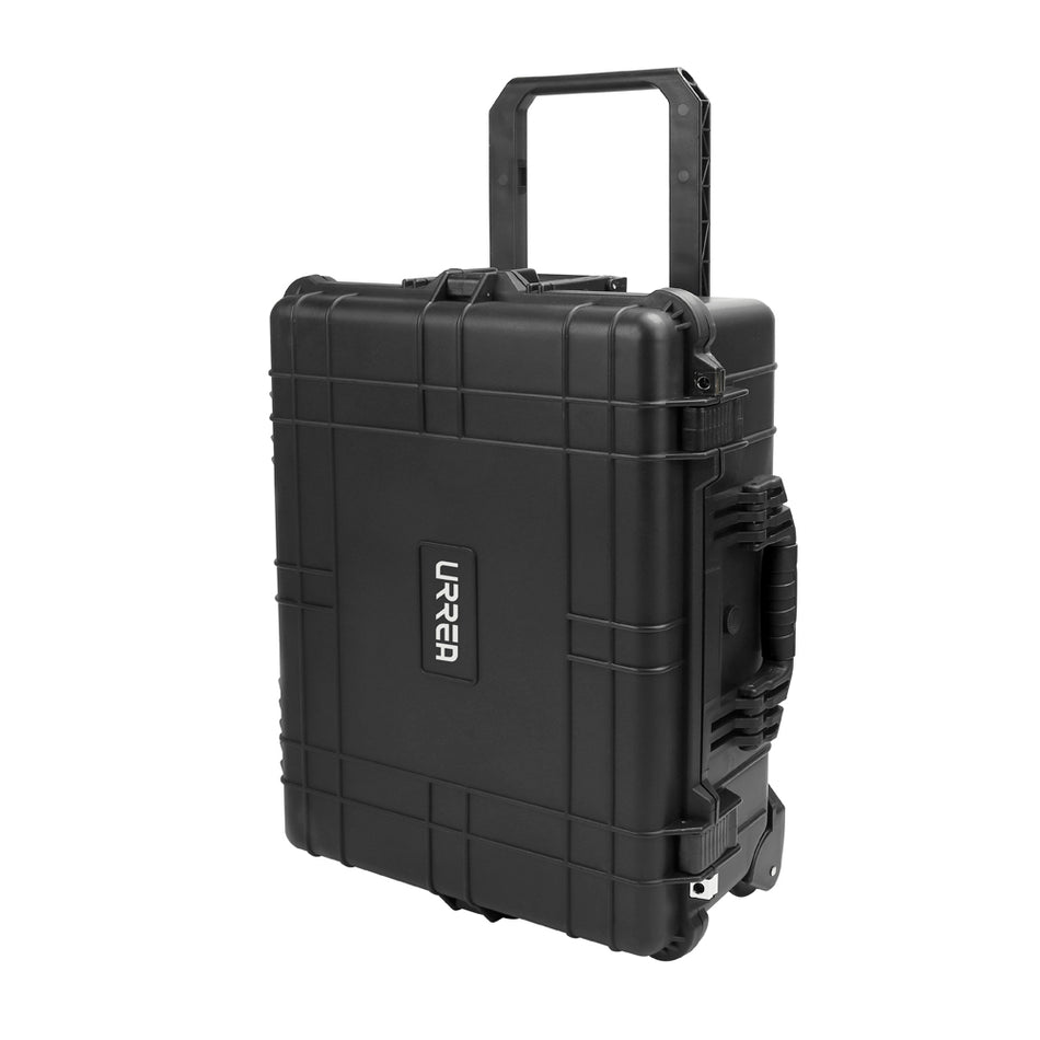 Caja portaherramientas plástica de seguridad impermeable 24" x 19" x 9" Urrea CPI24R