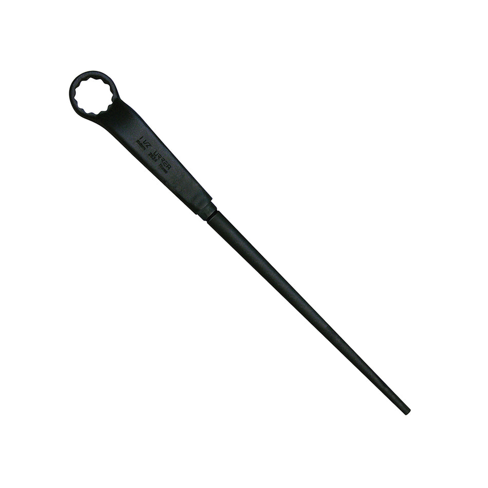 Llave acodada de alta palanca fosfatizada con cola en pulgadas, 12 puntas, 1-1/2" Urrea 2624HL