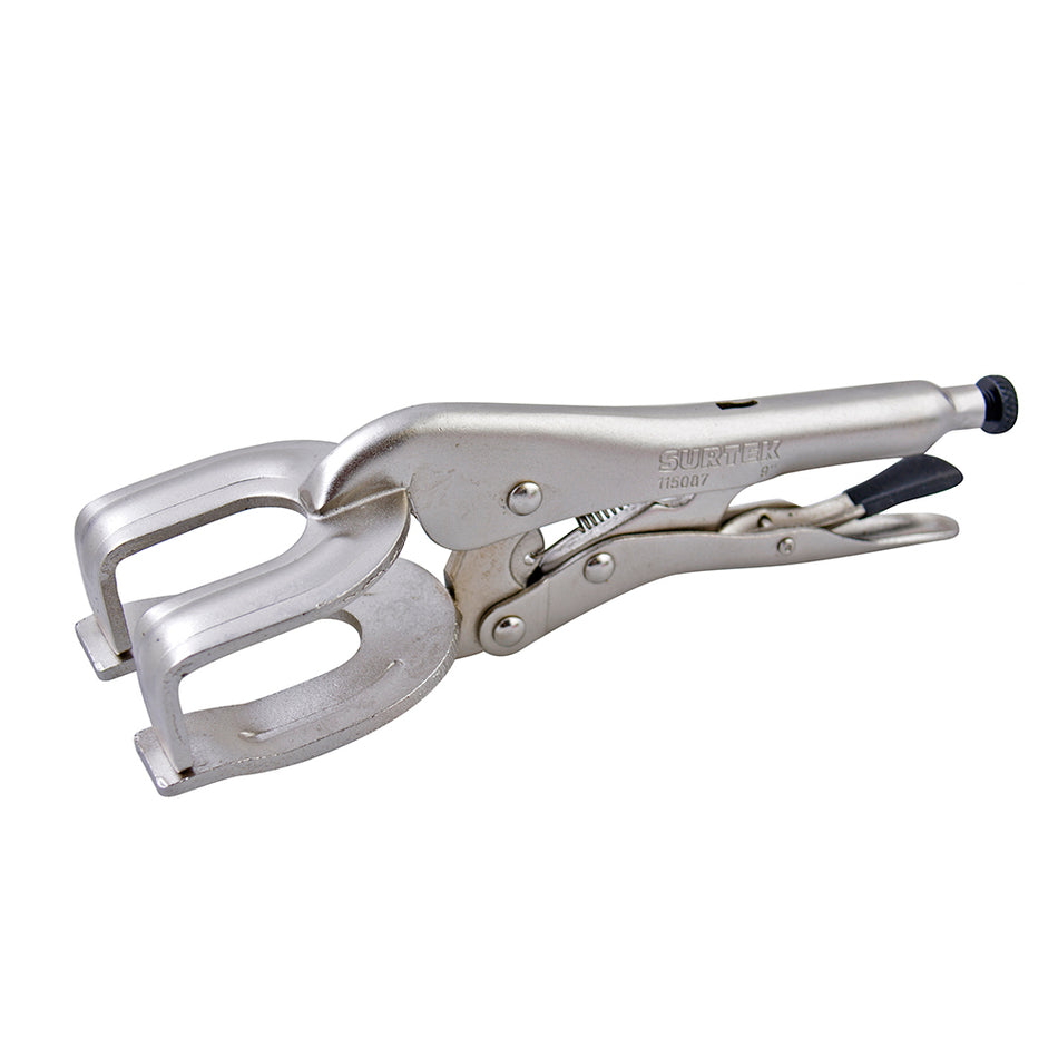 Pinza de presión de 9" quijada para sujetar y soldar vigas Surtek 115087