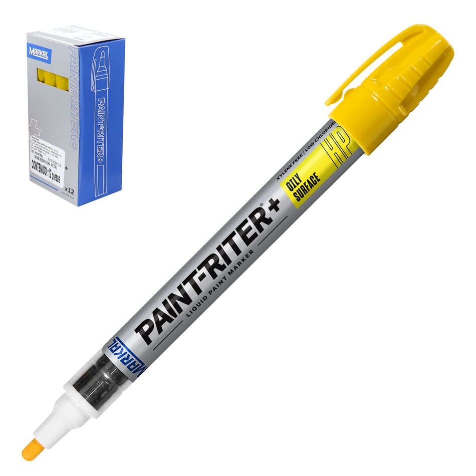 MARCADOR HP PROLINE AMARILLO (CAJA C/12