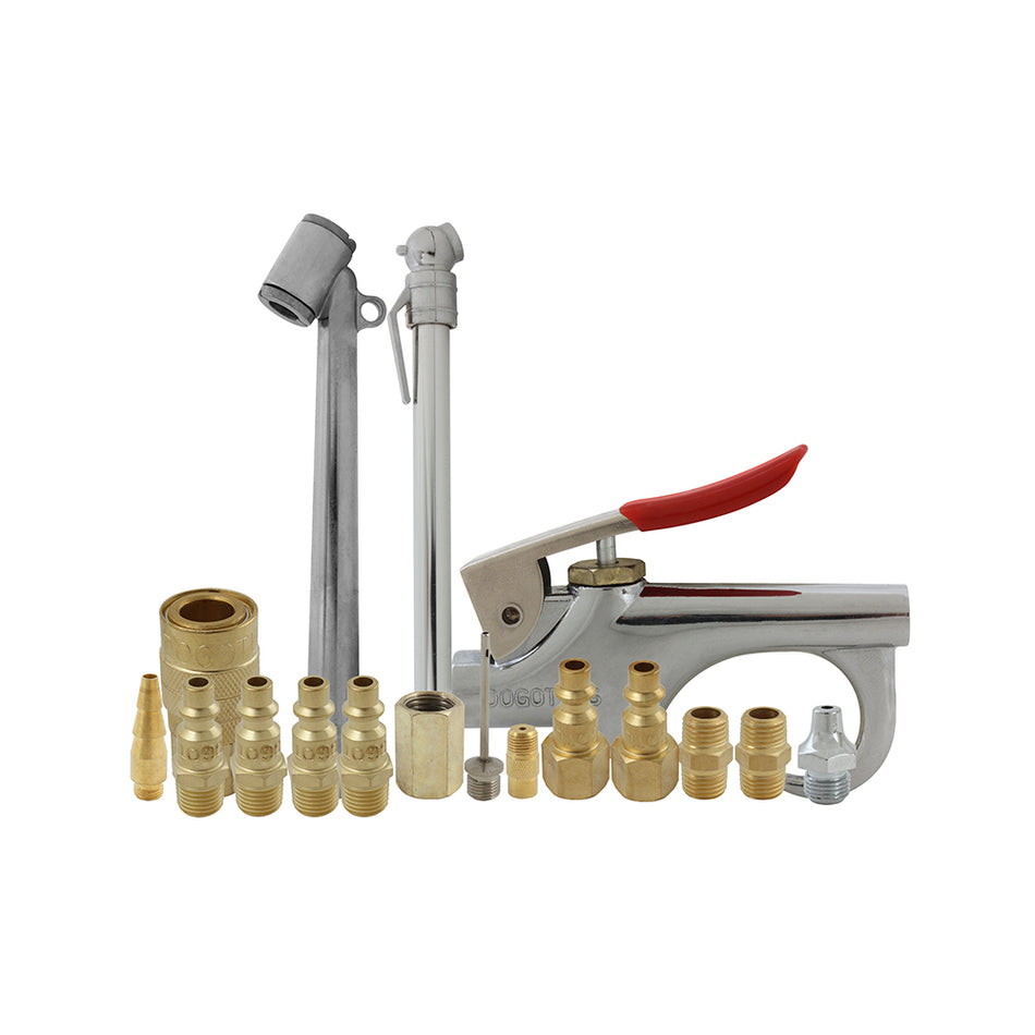 JGO DE 17 ACCESORIOS PARA COMPRESOR DOGOTULS NF2006