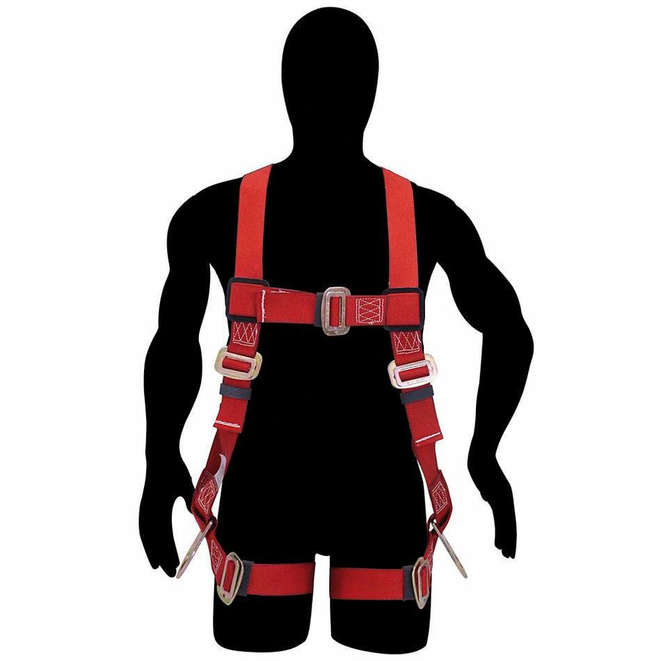 Arnés de seguridad de posicionamiento sencillo, talla 36-40 Urrea USA4A