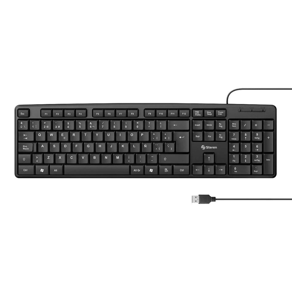 TECLADO USB CABLE 1.20mts