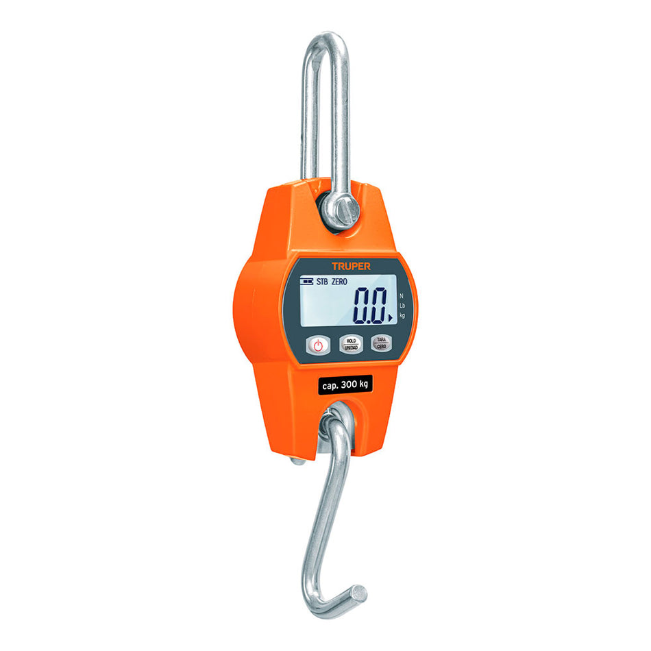 Báscula capacidad 300 kg electrónica col